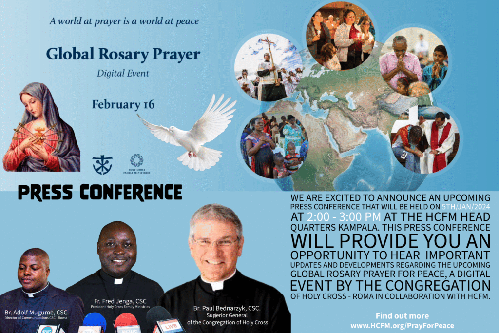 Superior General Calls for Global Rosary for Peace on First Friday of Lent