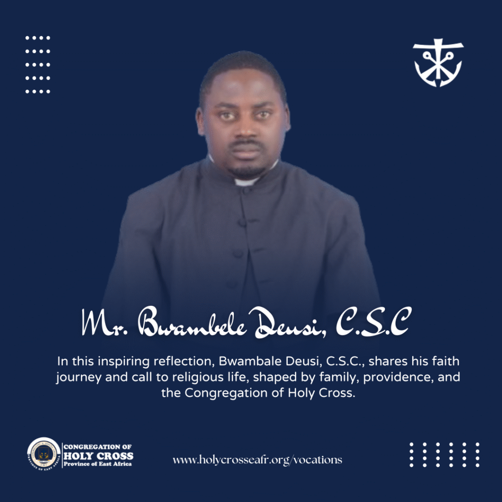 Led by Providence: Bwambale Deusi’s Path to Religious Life with Holy Cross