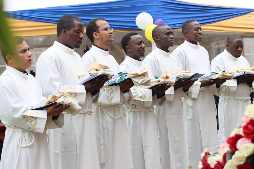 Celebrations of Five Final Profession and Seven Diaconate Ordination